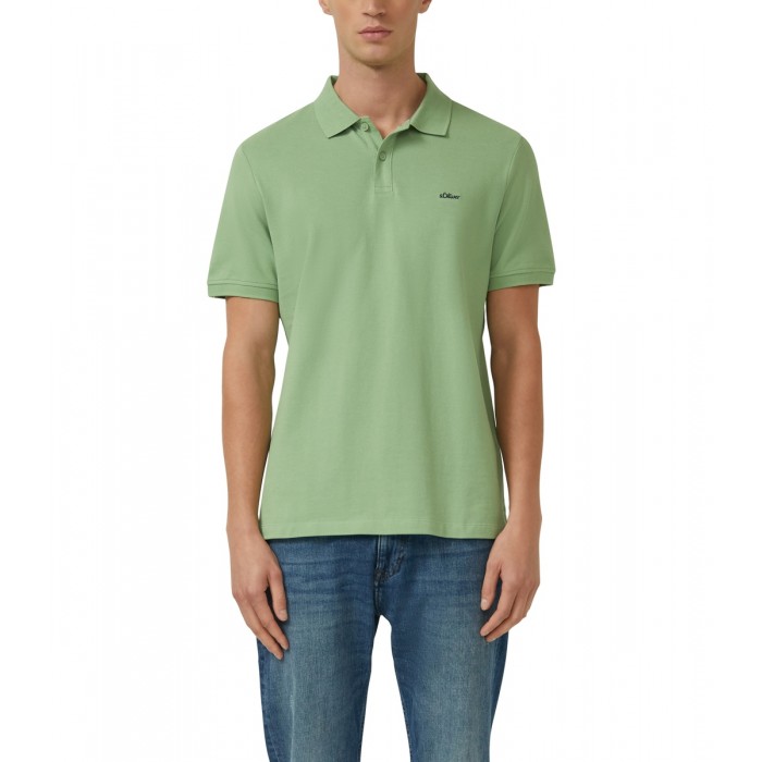Πόλο s.Oliver 2138262 7253 Green Polo