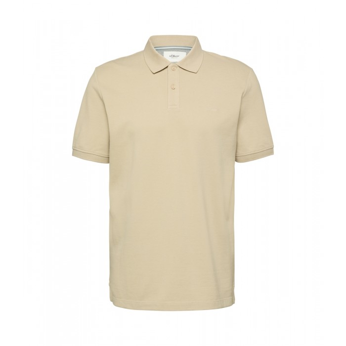 Πόλο s.Oliver 2176182 8148 Beige Polo