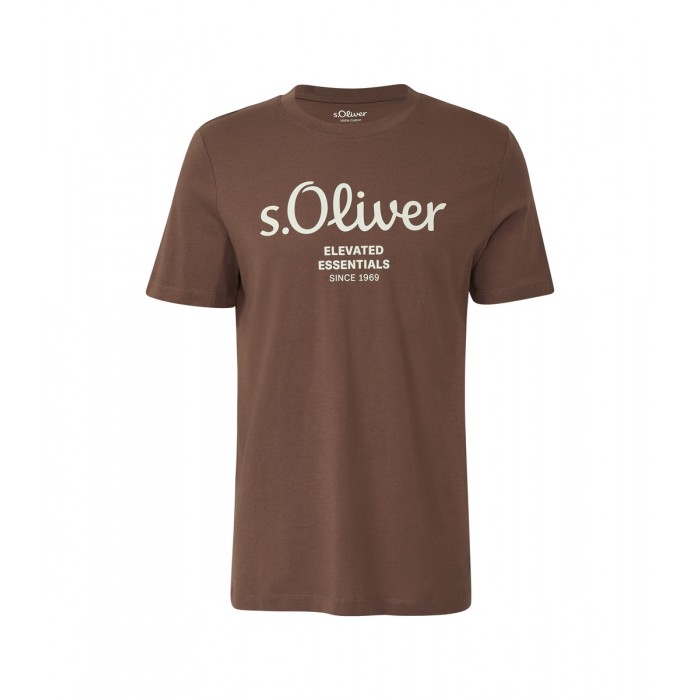 Μπλούζα  s.Oliver 2139909 89D1 Brown T-Shirt