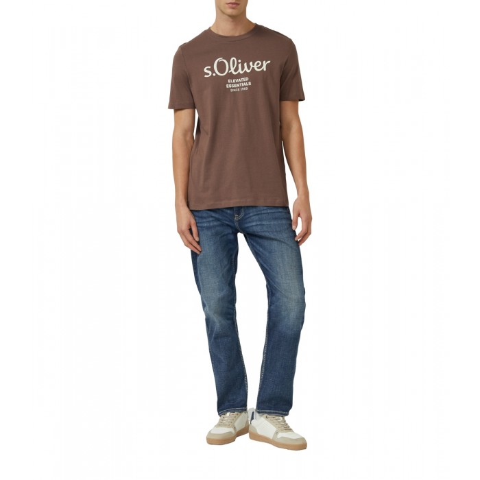Μπλούζα  s.Oliver 2139909 89D1 Brown T-Shirt
