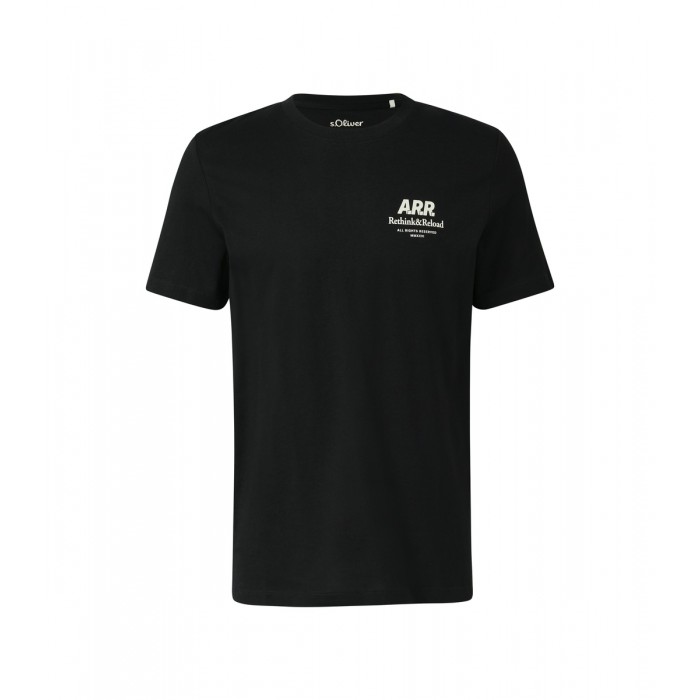 Μπλούζα s.Oliver 2174888 99D2 Black T-Shirt