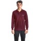 Πόλο Μακρυμάνικο Basic Paco 200317_02 Bordo Polo