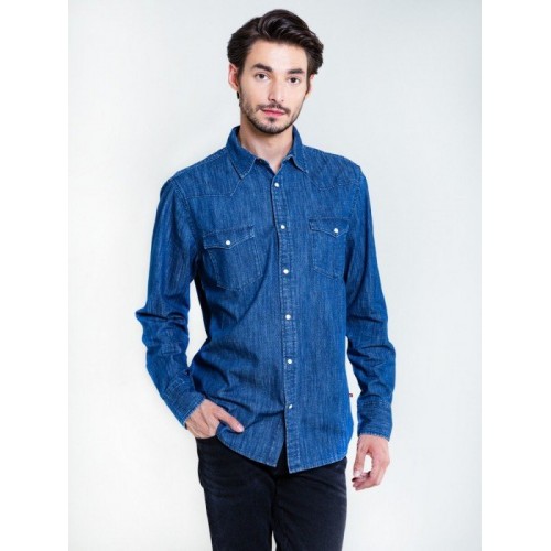 Πουκάμισο Jean Big Star Fulvio 602 Blue