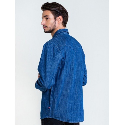 Πουκάμισο Jean Big Star Fulvio 602 Blue