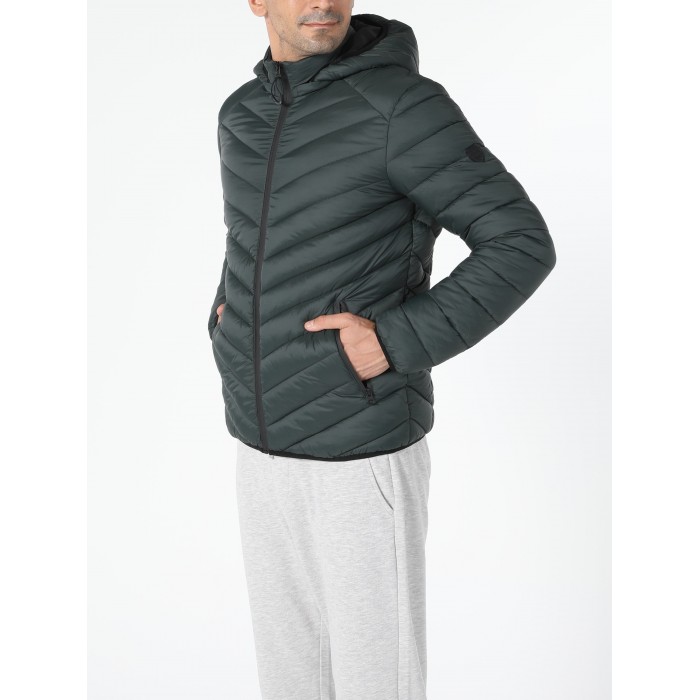 Μπουφάν Puffer Colin's CL 1021308 Dark Green Χειμερινά  Μπουφάν