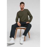 Πουλόβερ s.Oliver Basic 2040664 N 79W0 Forest Green