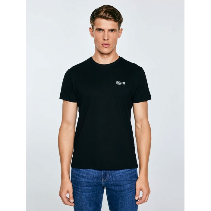 T-shirt Big Star Tatisar SSR 906 Black T-Shirt