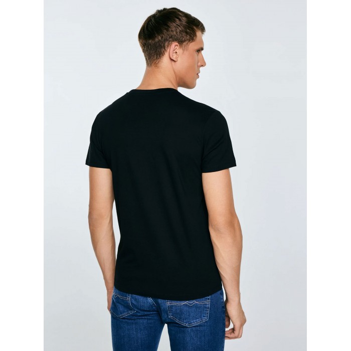 T-shirt Big Star Tatisar SSR 906 Black T-Shirt