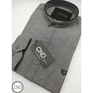 Πουκάμισο Μάο CND Sports 555-4 Grey