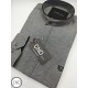 Πουκάμισο Μάο CND Sports 555-4 Grey Μακρυμάνικα Πουκάμισα