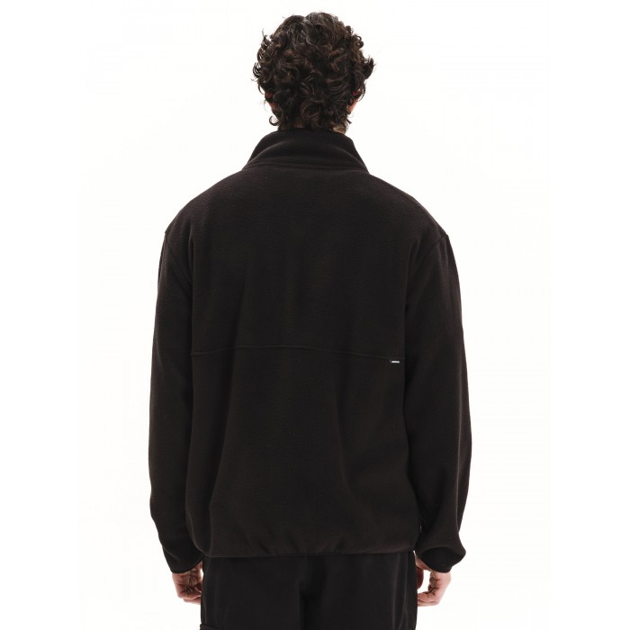 Half Zip Emerson 252.EM28.06 Black Ζακέτες