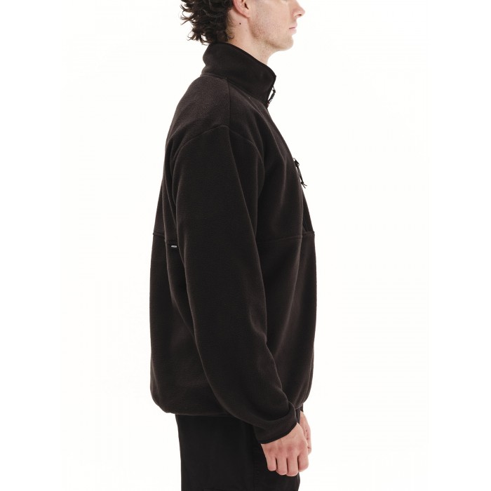 Half Zip Emerson 252.EM28.06 Black Ζακέτες