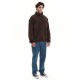 Half Zip Emerson 252.EM28.06 D.Brown Ζακέτες