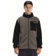 Ζακέτα Sherpa Emerson 252.EM290.27 D. GREY/BLACK Φούτερ