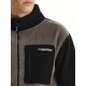 Ζακέτα Sherpa Emerson 252.EM290.27 D. GREY/BLACK Φούτερ