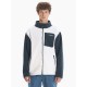 Ζακέτα Sherpa Emerson 252.EM290.27 OFF WHITE/DEEP TEAL Φούτερ