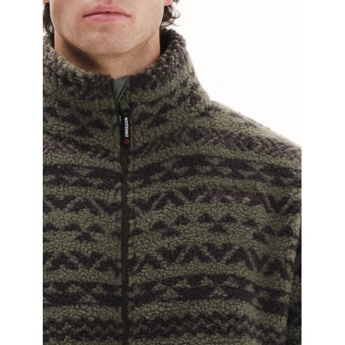 Ζακέτα Sherpa Emerson 252.EM290.406 PR541 GREEN