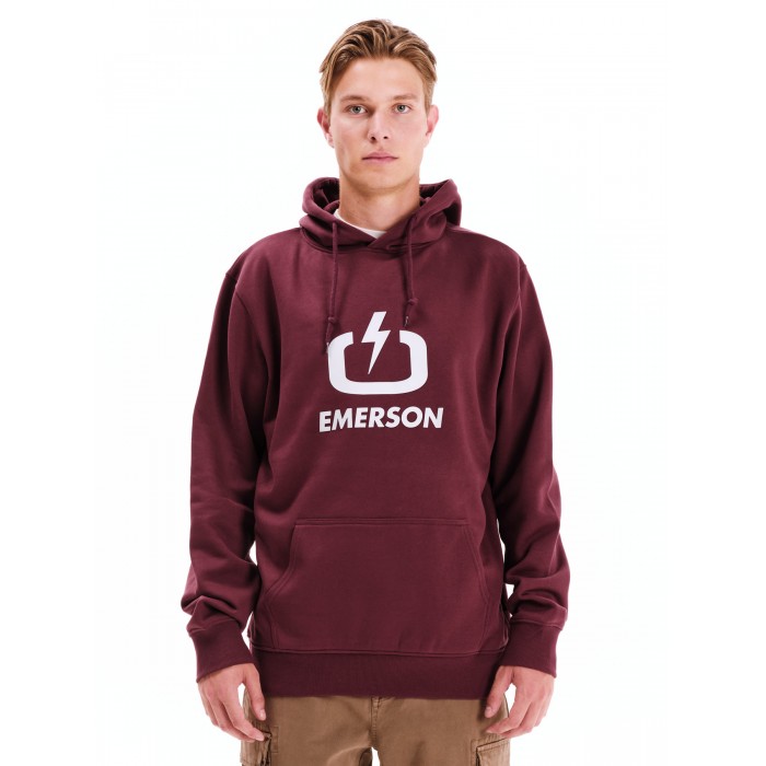 Φούτερ Emerson Classic Logo 252.EM20.01 Dusty Wine Φούτερ Φούτερ Emerson Classic Logo 252.EM20.01 Dusty Wine Φούτερ