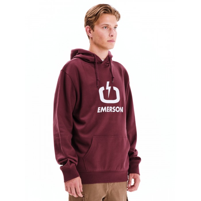 Φούτερ Emerson Classic Logo 252.EM20.01 Dusty Wine Φούτερ Φούτερ Emerson Classic Logo 252.EM20.01 Dusty Wine Φούτερ