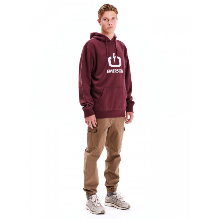Φούτερ Emerson Classic Logo 252.EM20.01 Dusty Wine Φούτερ Φούτερ Emerson Classic Logo 252.EM20.01 Dusty Wine Φούτερ