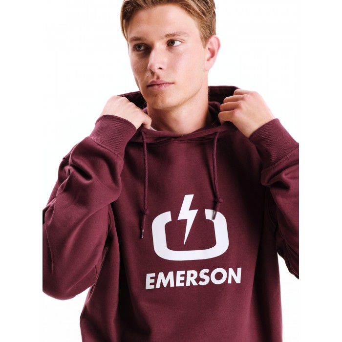 Φούτερ Emerson Classic Logo 252.EM20.01 Dusty Wine Φούτερ Φούτερ Emerson Classic Logo 252.EM20.01 Dusty Wine Φούτερ