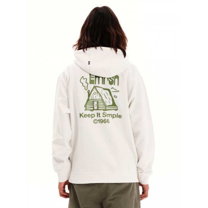 Φούτερ Emerson 252.EM20.13 White Φούτερ Φούτερ Emerson 252.EM20.13 White Φούτερ