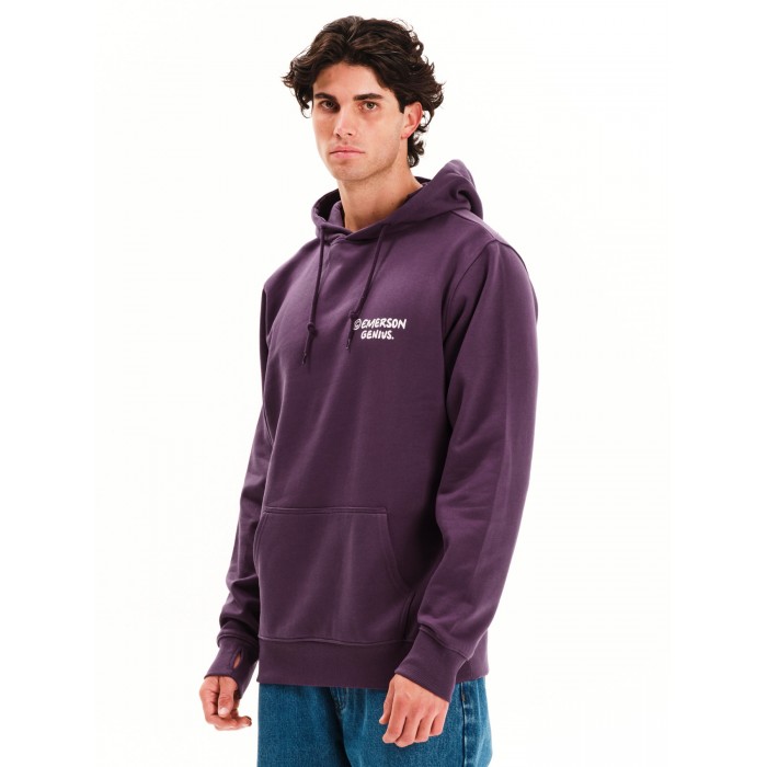 Φούτερ Emerson 252.EM20.21 Grape Purple Φούτερ Φούτερ Emerson 252.EM20.21 Grape Purple Φούτερ