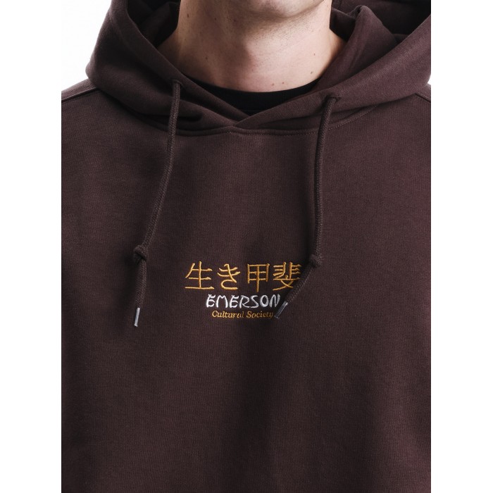 Φούτερ Emerson 252.EM20.27 Dark Brown Φούτερ