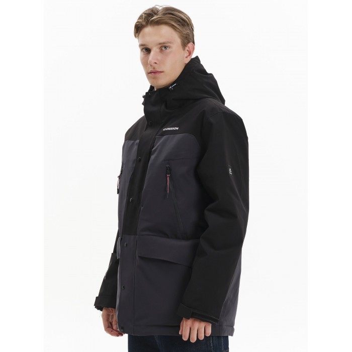 Μπουφάν Emerson Hooded Parka  252.EM10.29 Ebony - Black Χειμερινά  Μπουφάν Μπουφάν Emerson Hooded Parka  252.EM10.29 Ebony - Black Χειμερινά  Μπουφάν