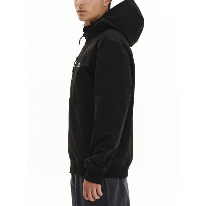 Μπουφάν Emerson Hooded Bomber 252.EM10.37 Black Χειμερινά  Μπουφάν