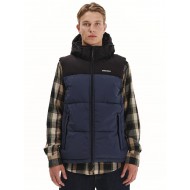 Μπουφάν Emerson  Puffer Vest 252.EM10.77 Dutch Blue - Black 