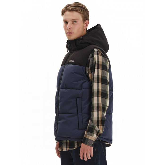 Μπουφάν Emerson  Puffer Vest 252.EM10.77 Dutch Blue - Black  Χειμερινά  Μπουφάν Μπουφάν Emerson  Puffer Vest 252.EM10.77 Dutch Blue - Black  Χειμερινά  Μπουφάν