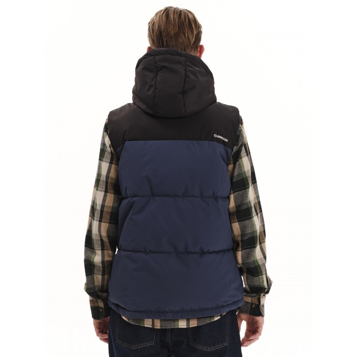 Μπουφάν Emerson  Puffer Vest 252.EM10.77 Dutch Blue - Black  Χειμερινά  Μπουφάν Μπουφάν Emerson  Puffer Vest 252.EM10.77 Dutch Blue - Black  Χειμερινά  Μπουφάν