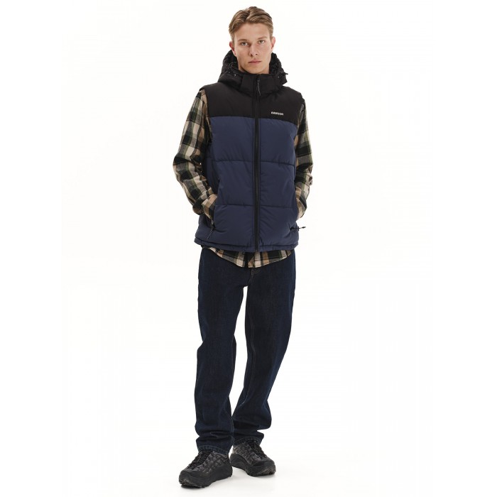 Μπουφάν Emerson  Puffer Vest 252.EM10.77 Dutch Blue - Black  Χειμερινά  Μπουφάν Μπουφάν Emerson  Puffer Vest 252.EM10.77 Dutch Blue - Black  Χειμερινά  Μπουφάν