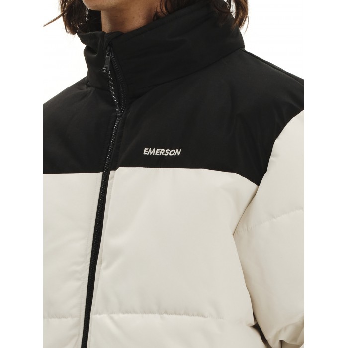 Μπουφάν Emerson Puffer 252.EM10.79 Cream - Black Χειμερινά  Μπουφάν