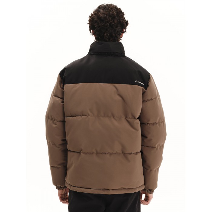 Μπουφάν Emerson Puffer 252.EM10.79 Light Brown - Black Χειμερινά  Μπουφάν