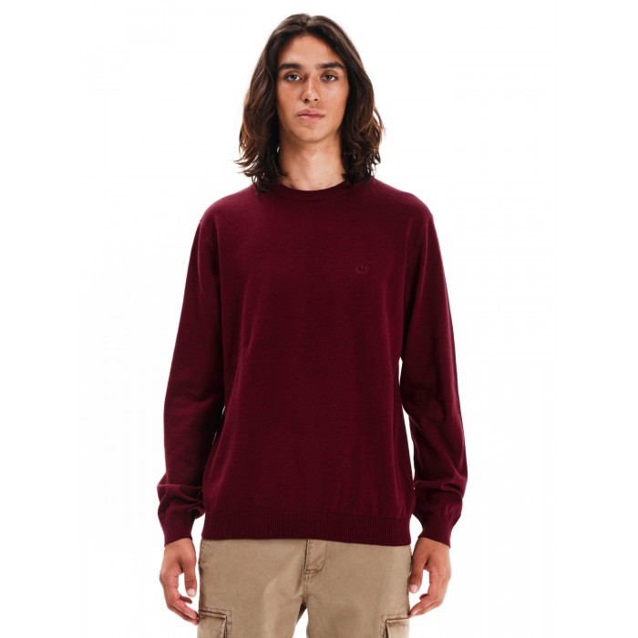 Πλεκτό Emerson 252.EM70.90 Burgundy Πλεκτά Πλεκτό Emerson 252.EM70.90 Burgundy Πλεκτά