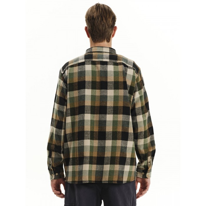 Πουκάμισο Emerson 252.EM60.80 Green Beige Πουκάμισα Πουκάμισο Emerson 252.EM60.80 Green Beige Πουκάμισα