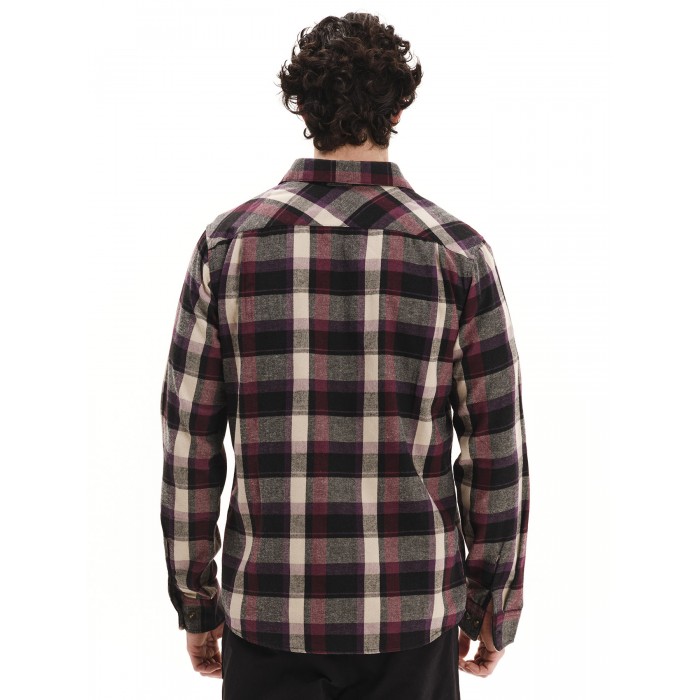 Πουκάμισο Emerson 252.EM60.80 Wine-Black Πουκάμισα Πουκάμισο Emerson 252.EM60.80 Wine-Black Πουκάμισα