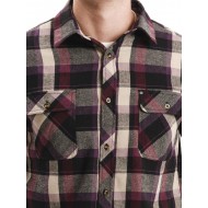 Πουκάμισο Emerson 252.EM60.80 Wine-Black