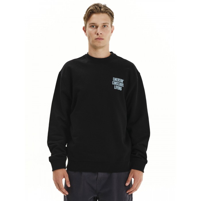 Φούτερ Emerson 252.EM20.22 Black Φούτερ