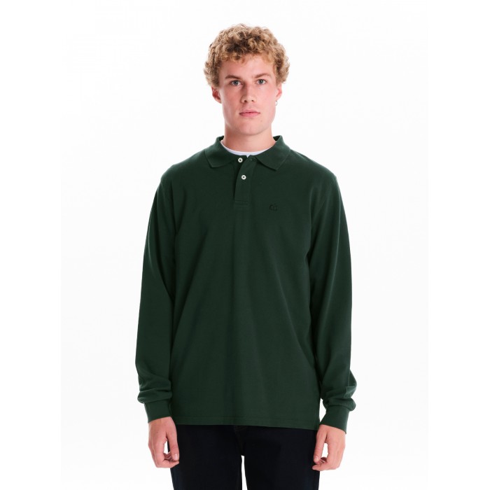 Μπλούζα Πόλο μακρύ μανίκι  Emerson 252.EM35.01A Forest Polo