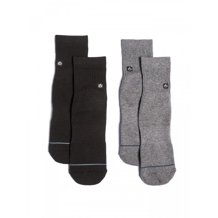 Κάλτσες Emerson 241.EU08.43 BLACK/GREY ML Αξεσουάρ