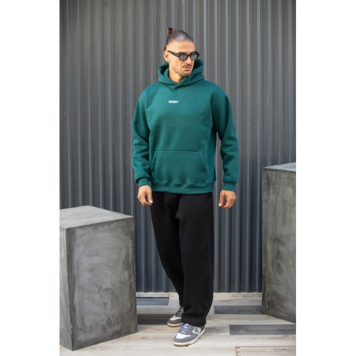 Φούτερ Henry 3-761 Green Φούτερ