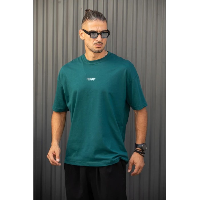 Μπλούζα Henry 9-114 Petrol T-Shirt Μπλούζα Henry 9-114 Petrol T-Shirt