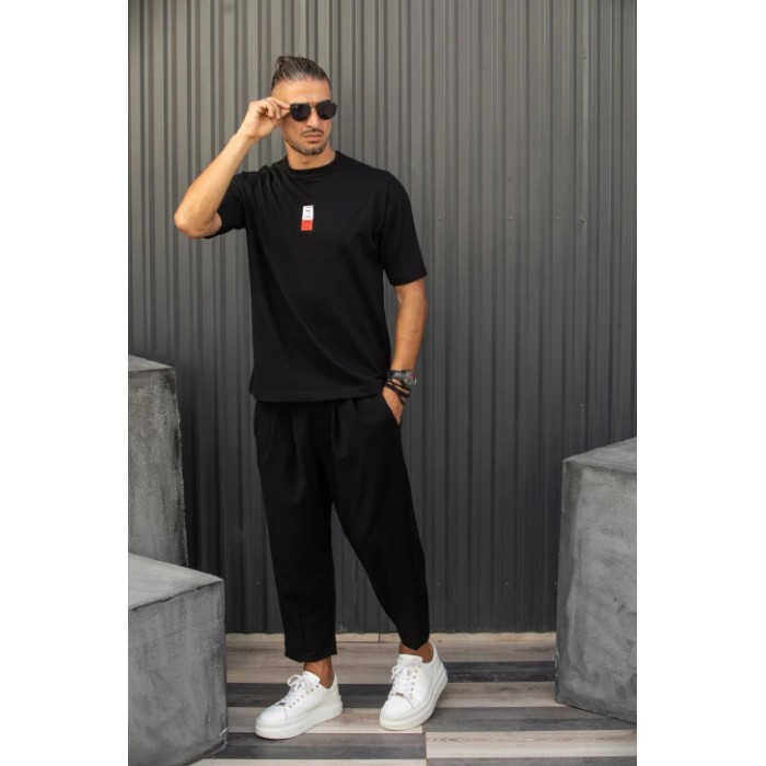Μπλούζα Henry 9-119 Black T-Shirt Μπλούζα Henry 9-119 Black T-Shirt