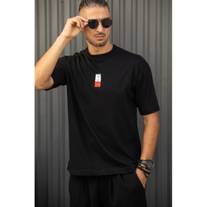 Μπλούζα Henry 9-119 Black T-Shirt Μπλούζα Henry 9-119 Black T-Shirt