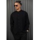 Πουκάμισο Overshirt Henry 9-120 Black Μακρυμάνικα Πουκάμισα
