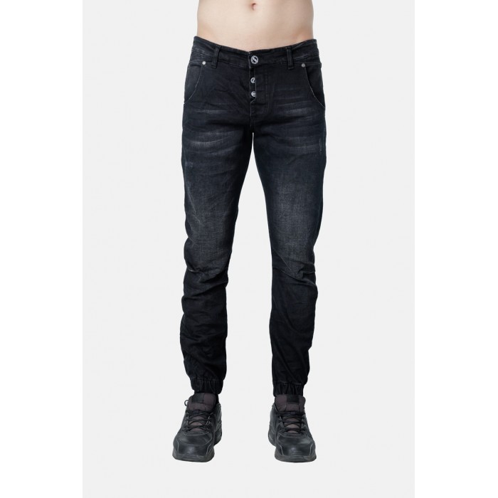 Παντελόνι Jean Jogger Paco Co 2598318 Black Jeans
