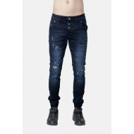 Παντελόνι Jean Jogger Paco Co 2598318 Blue Black